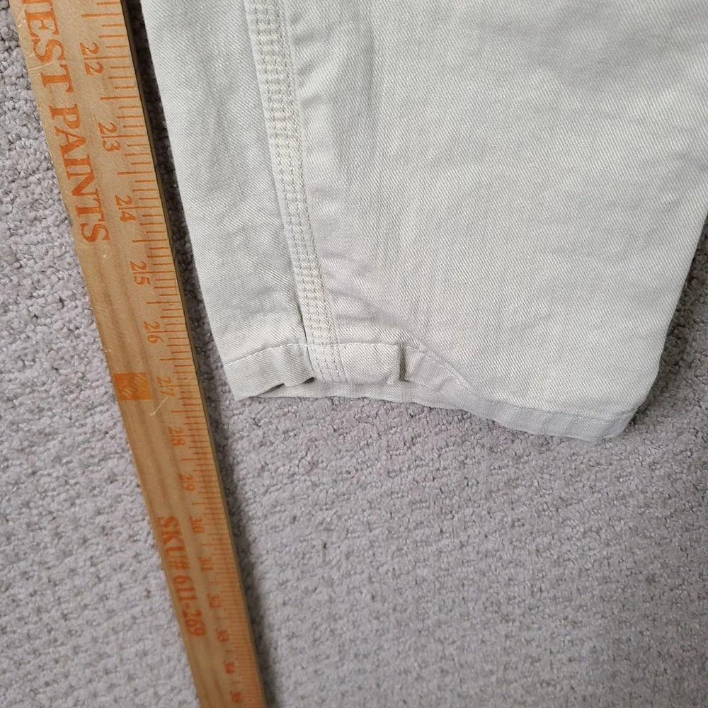 Banana Republic Pants Mens 35S Beige Relaxed Tapered Fit Cotton Casual Chino